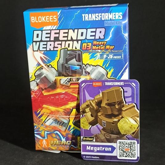 Gambar blokees transformers galaxy defender 3 brilliant megatron dari E171 undefined Tokopedia