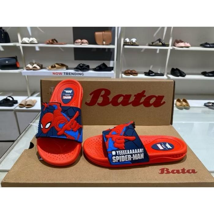 Gambar Bubblegumers Bata spider-man sandal slop karet anak pria original 351-5208 - Merah, 32 dari afrizal0lshop97 undefined Tokopedia