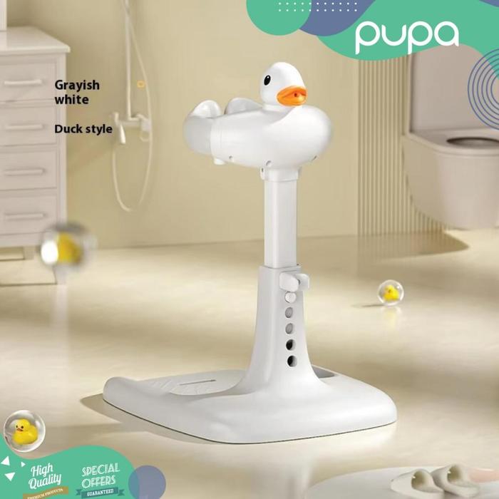 Gambar Baby Shower Standing Bath Duck - Tempat Mandi Bayi Adjustable dengan Sandaran Tangan Berdiri Mandi, Kursi / Bangku Mandi Bayi Anti-Selip, Adjustable & Nyaman, Baby Standing Hands-Free Shower Non-Slip Spine Protector Adjustable - Abu dari Variety Shop_1 undefined Tokopedia