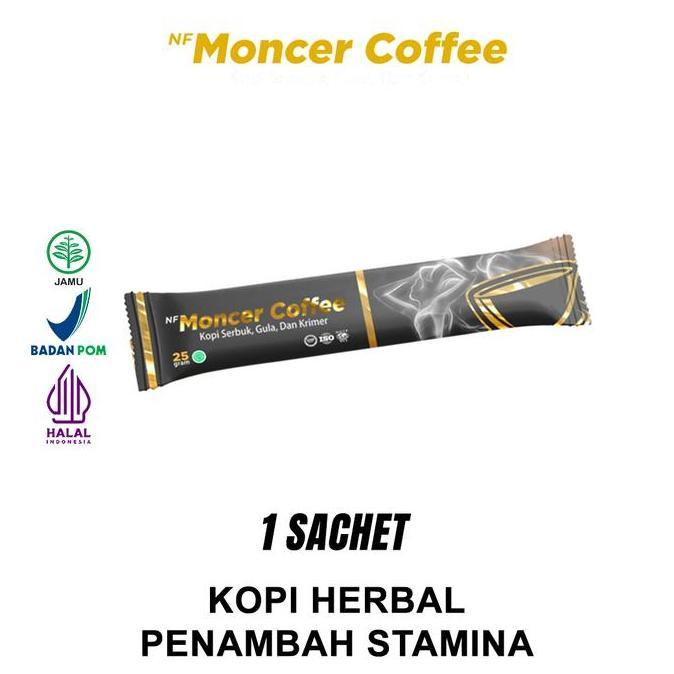 Gambar Kopi MoncerCoffee Original (New Formula) NF MoncerCoffee - Menambah Stamina Pria BPOM MoncerCoffe Kopi Stamina Pria - 1 Sachet dari Nach id undefined Tokopedia