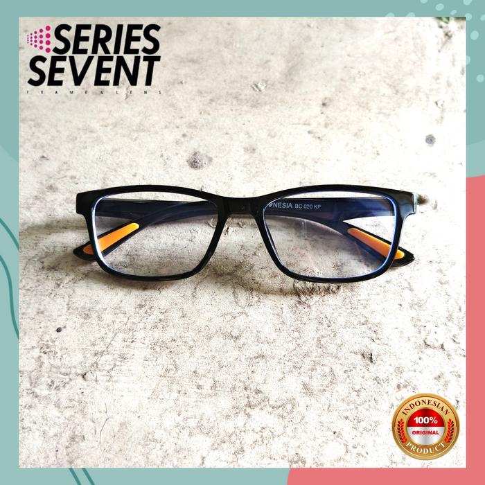 Gambar KACAMATA BACA ANTI RADIASI LENSA NORMAL frame hitam kotak - Hitam Kotak dari Seriesofsevent undefined Tokopedia
