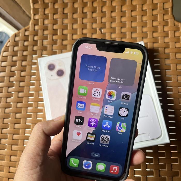 Gambar iphone 13 second 128gb inter all operator dari YTM Cell undefined Tokopedia