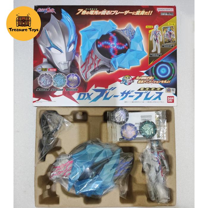 Gambar dx blazar brace ultraman blazar bib dari Treasure Toys undefined Tokopedia