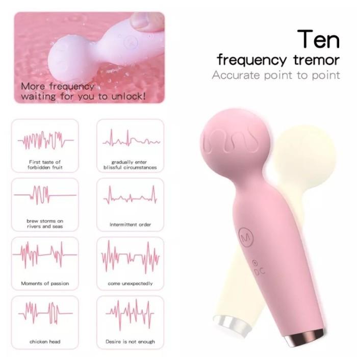 Gambar PRIVASI AMANv- Terbaru Lilo Microphone Magic Wand Alat Bantu Getar Pijat Wanita Massager Rechargeable - microphone dari Sinarmas11 Store undefined Tokopedia