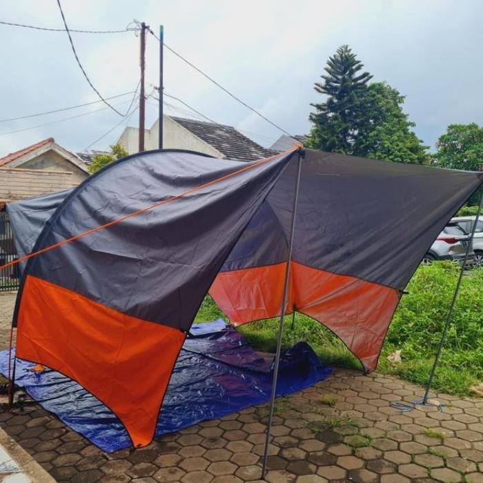 Gambar Dhaulagiri Canopy Dome Second - Flysheet tenda kemping dari tokkoap undefined Tokopedia