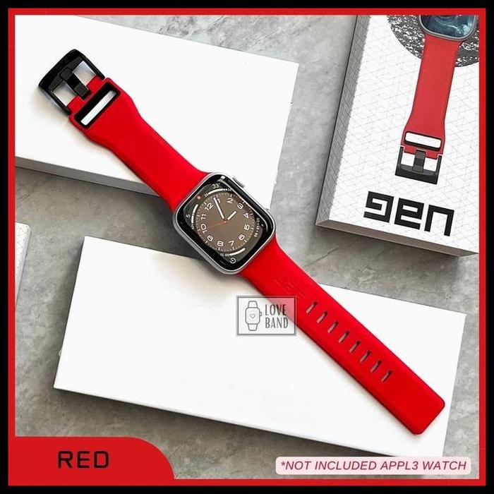 Gambar Strap For Apple Watch 40Mm 44Mm / Se 6 5 4 - Uag Civilian Tali Band Iwatch Best Seller - RED, 40mm dari toko cellia2 undefined Tokopedia
