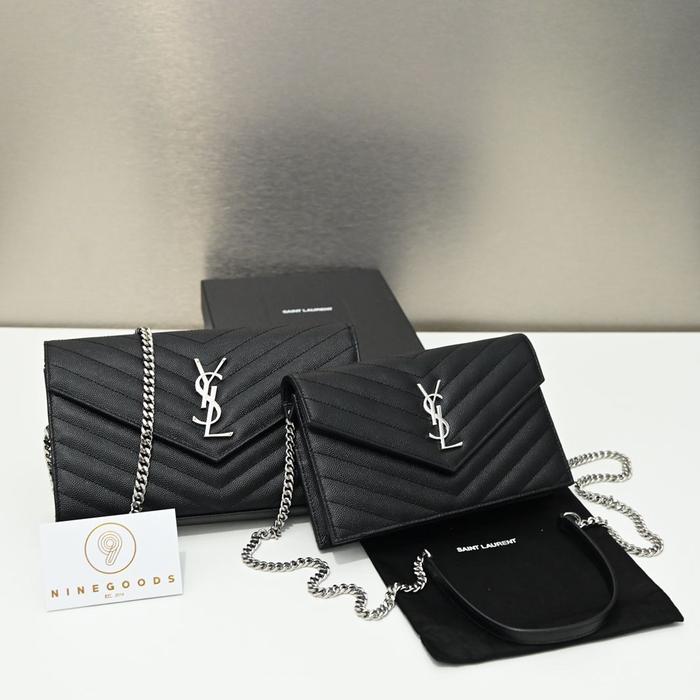 SAINT LAURENT YSL WOC Authentic Original 22cm