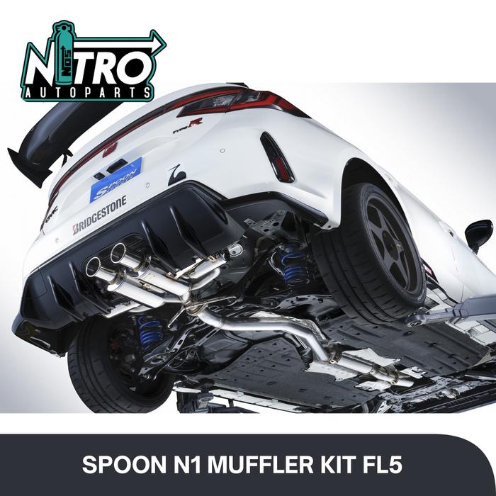 Gambar SPOON N1 MUFFLER KIT CIVIC TYPE-R FL5 dari Nitro Autoparts undefined Tokopedia