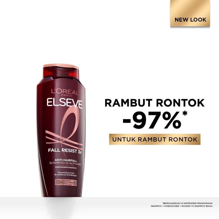 Gambar LOREAL PARIS Elseve Shampoo 280ml - Total Repair 5 | Fall Resist 3X | Extraordinary Oil - Hair Care - FallResist3X280, LP Shampoo dari madame fany undefined Tokopedia