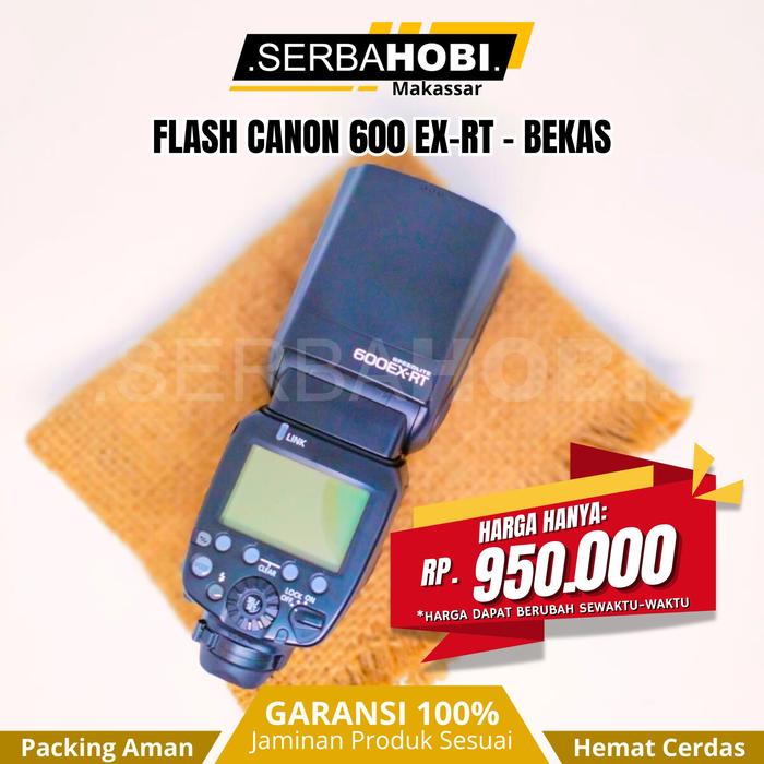 Gambar Flash Canon Speedlite 600EX-RT Bekas Mulus | Powerful & Reliable TTL Flash dari Hobi Kamera X Serba Hobi Makassar undefined Tokopedia