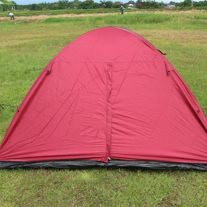 Gambar Tenda rivermount kapasitas 2 person double layer RUNNER UP - Merah dari Runner Up Sports undefined Tokopedia