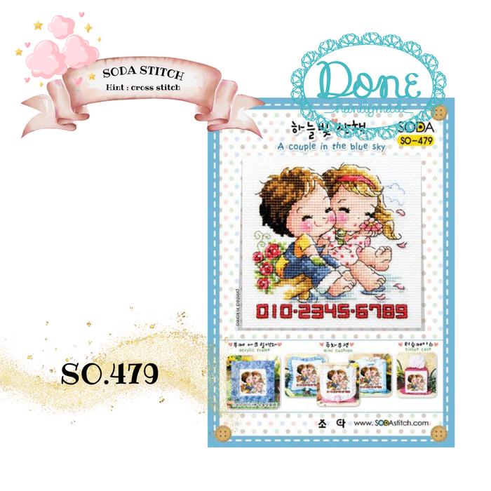 Gambar sulam silang cross stich pola soda stitch pattern SO-4xx paket - 479 dari Done Handymade Kota Administrasi Jakarta Barat Tokopedia