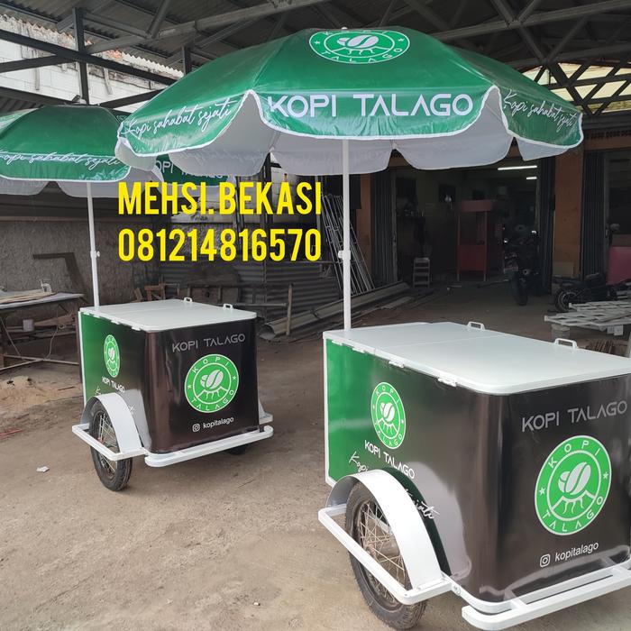 Gambar Gerobak dorong kopi keliling dari MEHSI BOOTH BEKASI undefined Tokopedia