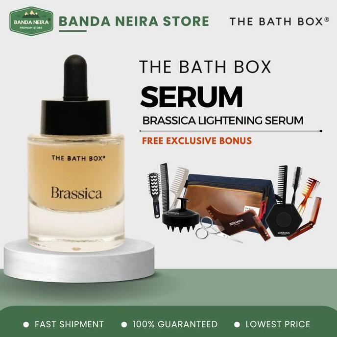 Gambar VIRAL!!! THE BATH BOX BRASSICA LIGHTENING FACIAL SERUM / SERUM WAJAH ORIGINAL - 15 ML, NO BONUS dari BeautyeStore1 undefined Tokopedia