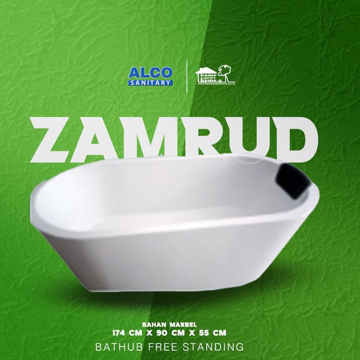Gambar Promo Bathtub Standing bahan Marble Alco tipe Zamrud uk 174 cm dari homesweethomeindonesia undefined Tokopedia