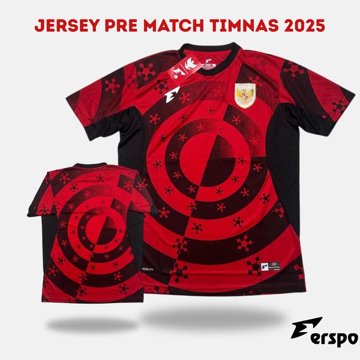 Gambar GRADE ORI | ERSPO JERSEY PRE MATCH INDONESIA JERSEY LATIHAN TIMNAS - Merah, S dari CENTRAL JERSEY INDONESIA undefined Tokopedia