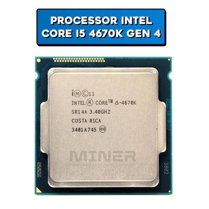 Intel Core I5 4570 Intel Gen Socket Intel Core I5 4th Gen I5 4670k