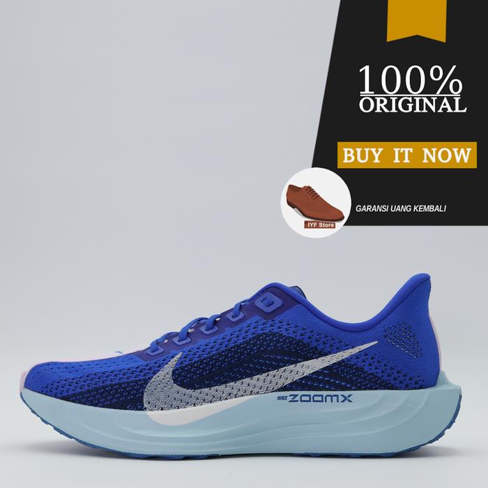 Sepatu Running Original Nike Pegasus Plus Racer Blue Style HQ1719-400  di Iyf Store Laci Tokopedia