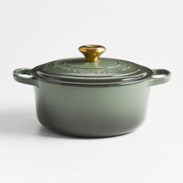 Gambar Le creuset original ROUND DUTCH OVEN 20cm - Thyme dari Celiebox undefined Tokopedia