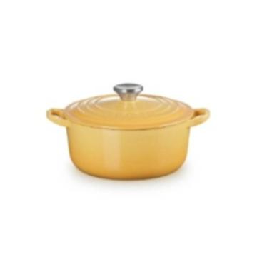 Gambar Le creuset original ROUND DUTCH OVEN 20cm - Honey dari Celiebox undefined Tokopedia