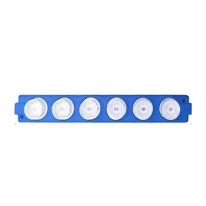 Gambar LAMPU LED MODUL STRIP 6MATA/MODUL MATA TIMBUL/3030 SMD 13620 12V 24V - Biru, 12V dari HAO-Onlineshop undefined Tokopedia