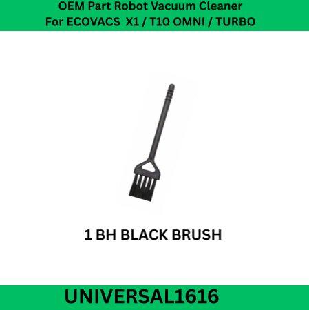 Gambar Ecovacs Deebot X1  T10 Omni turbo mop filter sidebrush - 1 BLACK BRUSH dari Universal1616 undefined Tokopedia