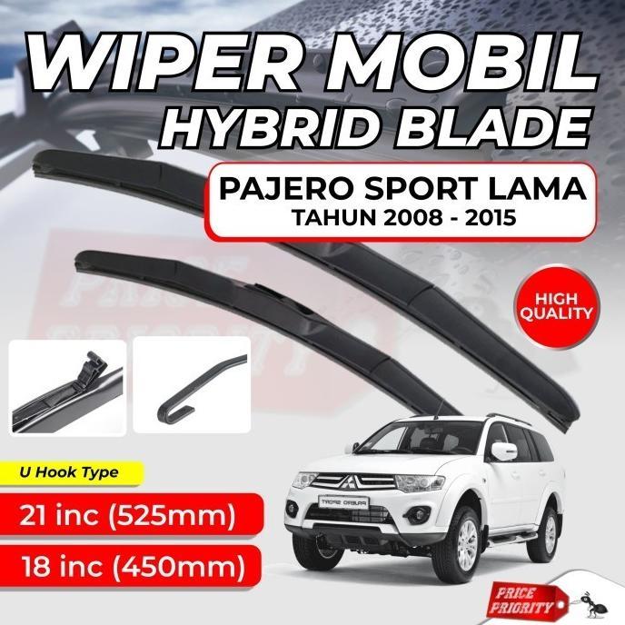 Gambar Promo Wiper Mobil Mitsubishi Pajero Karet Wiper Frameless Hybrid Blade Set Rwb Diskon - Pajero Sport dari Jeager Pediaa undefined Tokopedia