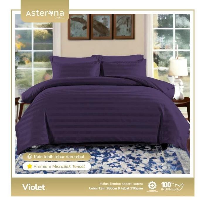Gambar Sprei set Salur Micro Tencel Violet - 90×200, 20 dari MYThar undefined Tokopedia