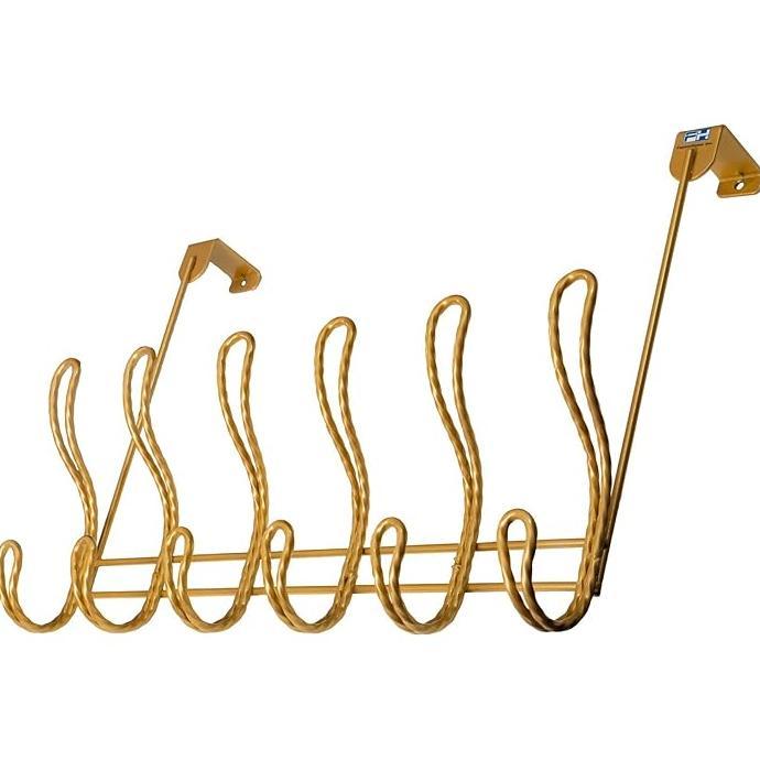 Jual Hotsale Twisted Design Over The Door Hook Rack Towel Hanger