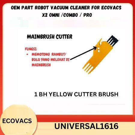 Gambar Ecovacs Deebot X2 OMNI / COMBO/ PRO MOP FILTER DUSTBAG MAINBRUSH SIDEBRUSH JKT - 1 YELLOW CUTTER dari Universal1616 undefined Tokopedia