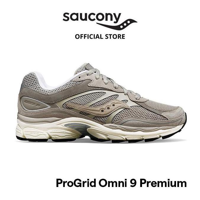 Sepatu Lifestyle Pria dan Wanita SAUCONY Shoes Progrid Omni Premium  Tersedia Grey, 40 di Step Up Men Tokopedia - Main Image