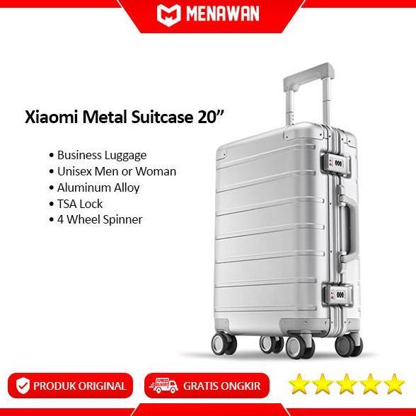 XIAOMI 90FUN METAL BUSINESS TRAVEL SUITCASE KOPER PREMIUM ORIGINAL 20  Inci di Bahia Kids' Tokopedia - Main Image