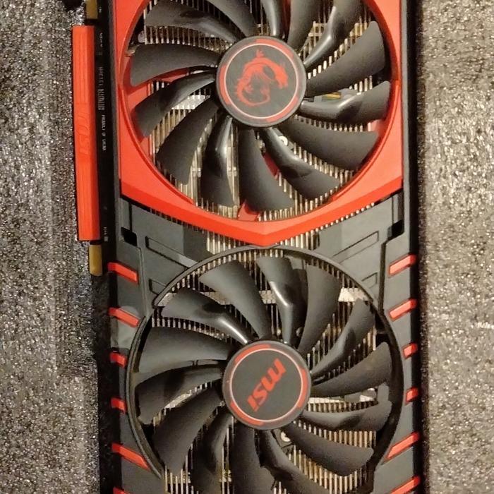 Vga Msi R7 370 4gb Used Normal