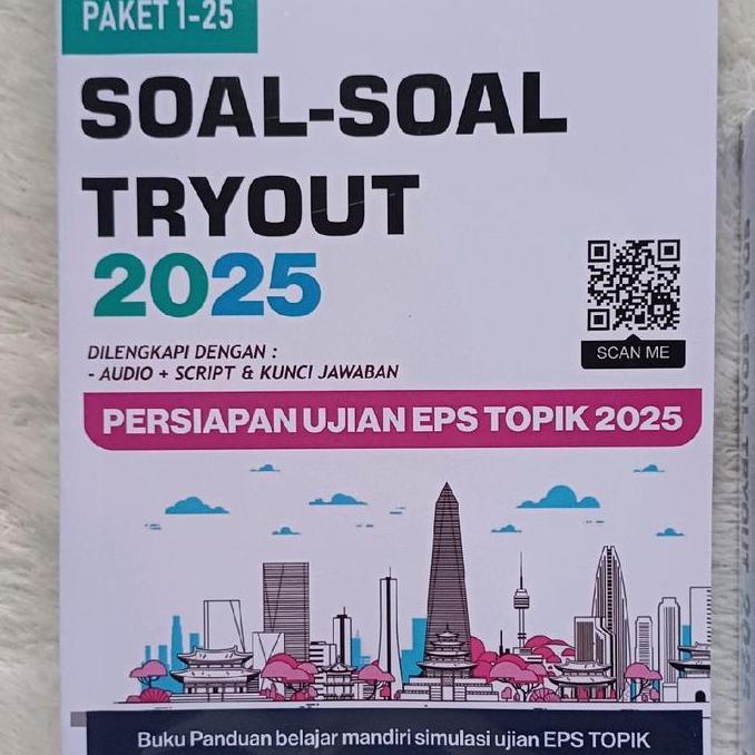 Gambar BUKU SOAL TRYOUT EPS TOPIK 2025 12 & 25 PAKET UK. B5 HITAM PUTIH - A5 PAKET 1-25 dari Glam Haven Co 2 undefined Tokopedia