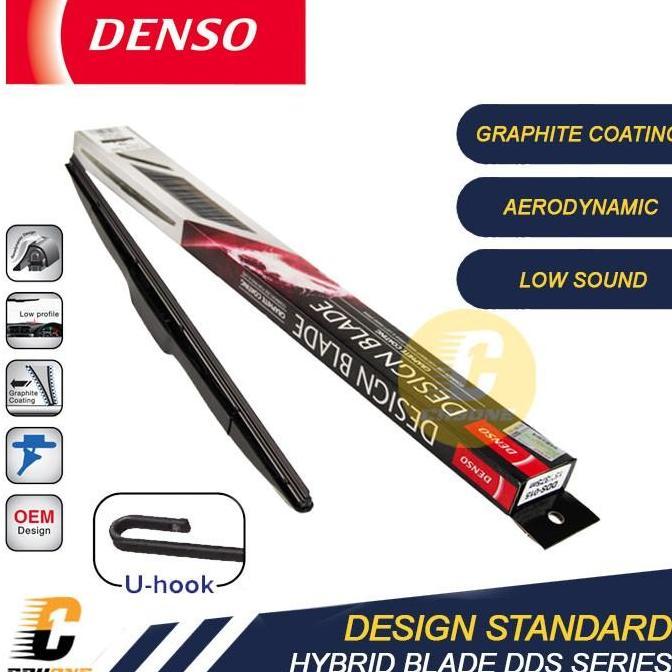 Gambar [ZM] DENSO Wiper Design Standard Hybrid Graphite Coating DDS 14 - 26 inch - 14 dari zamzam-olshop undefined Tokopedia
