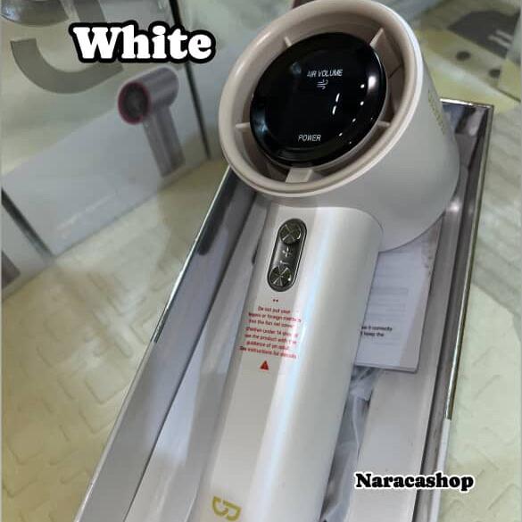 Gambar Ready GOOJODOQ High Speed Mini kipas Strong Wind 100 Gear Wind Speed kipas angin Digital Display Adjustable Turbo original ! Makassar - Putih dari Nourjenshop undefined Tokopedia