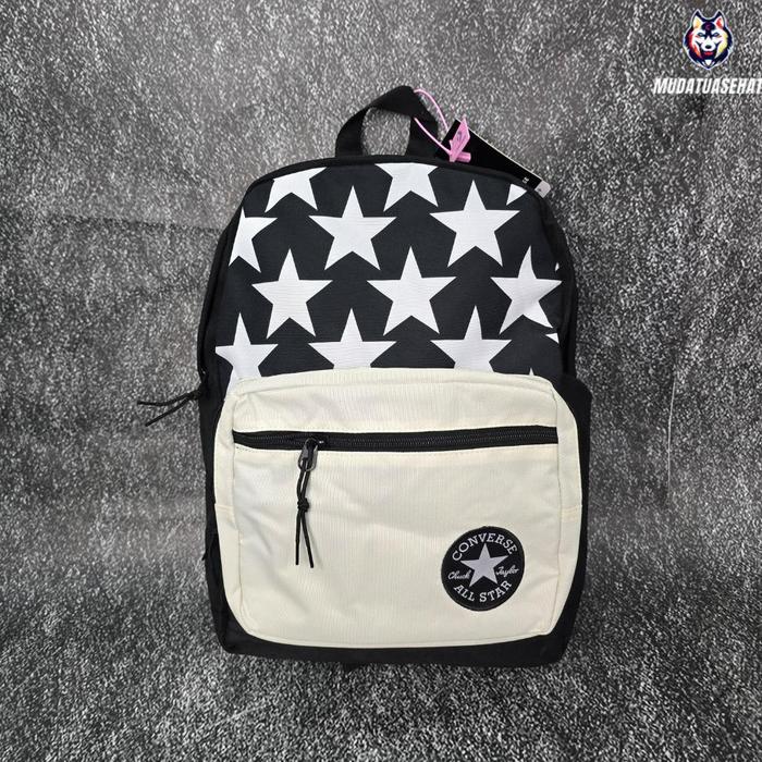 Gambar Converse Basic Go 2 Canvas Backpack / Tas Ransel Kanvas / Bagpack / Tas Sekolah / Tas Kuliah / Tas Kerja / Tas Olahraga / Tas Kantor - Classic Star dari alrazaak qq undefined Tokopedia