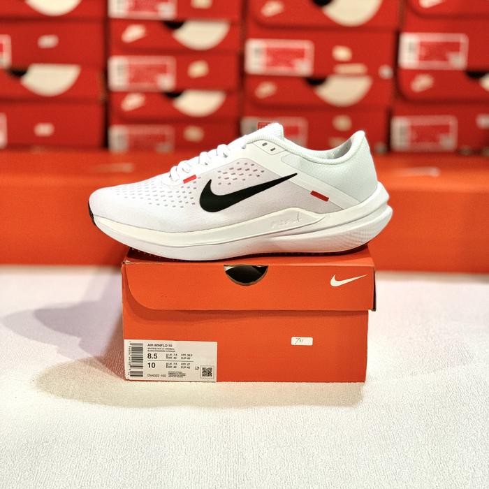 Gambar SEPATU NIKE AIR WINFLO 10 WHITE ORIGINAL STORE (DV4022100) Putih Shoes Pria - 42.5 dari OMAH SEPATU ORI undefined Tokopedia