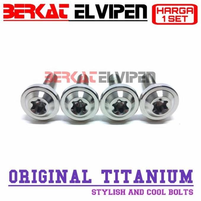 Gambar G23 Paket Baut Titanium Bak Cvt Yamaha Xmax 250 Stock - Silver dari oomkoma undefined Tokopedia
