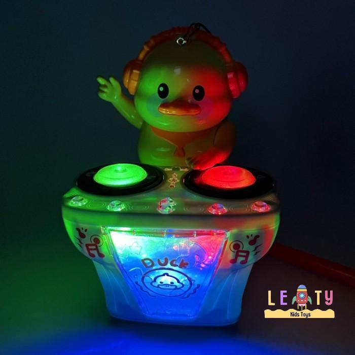 Gambar Mainan Anak Laki Laki Perempuan Bebek Dj Jalan Musik Sensor Tabrak Duck Toys Kado Bayi dari ynstoreee1 undefined Tokopedia