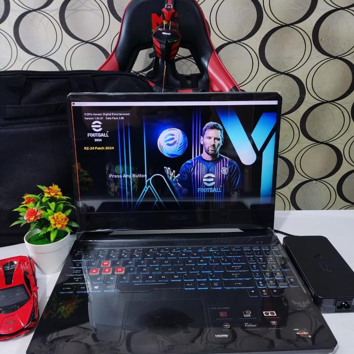 Asus Tuf Fx505dy Ryzen Ram 32gb Ssd 512gb Dual Vga Radeon Siap Pakai