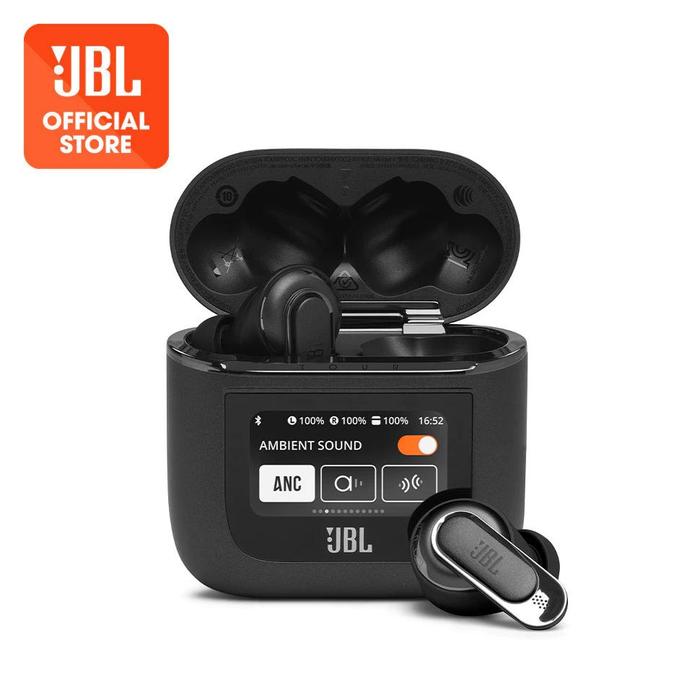 Gambar JBL Tour Pro 2 TWS 100% Original True Wireless Earphone Noise Cancelling The Best Original Terbaik Ready Langsung Kirim - Hitam dari Timeless-Store undefined Tokopedia