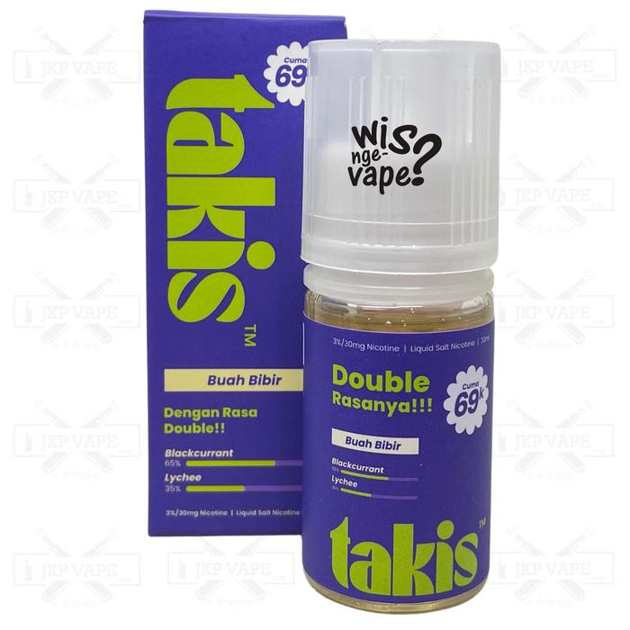 Gambar Takis Salt 30ml - Saltnic Liquid by Takis.JTW - Grape Apple dari JKP Vape Jatiwarna undefined 5 Tokopedia