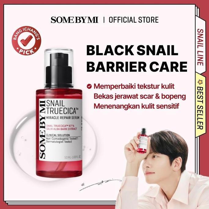 Gambar [BPOM] SOMEBYMI SOME BY MI SNAIL TRUECICA MIRACLE REPAIR SERUM - 50ml dari Jaya Print Jkt undefined Tokopedia