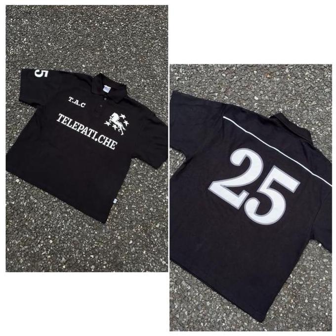 Gambar Sweater Minimalis Telepati Che Tee/Hoodie Boxy 100% Kisses/Polo Shirt/Flight/Adore - Original - Polo shirt, M dari Civera Sandra undefined Tokopedia