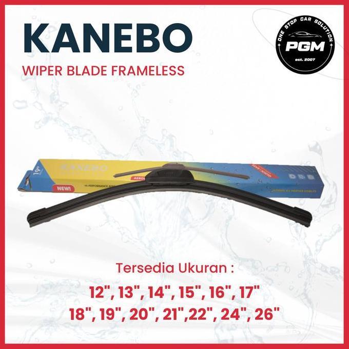 Gambar [ST] Wiper Mobil Frameless Kanebo 12-26 Inch (Satuan) - 19 dari storee tokoo undefined Tokopedia