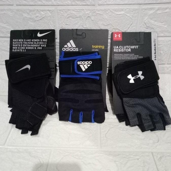 Gambar Sarung Tangan Gym Fitness Under Armour Terbaru - M dari Vaanya Almira undefined Tokopedia
