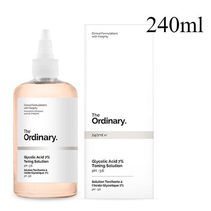 Gambar PROMO • The Ordinary Glycolic Acid 7% Toning Solution 240ml Exfoliating Acne And Pimple Spot Marks Remover Toner Wajah - 240ml dari Jaya Print Jkt undefined Tokopedia