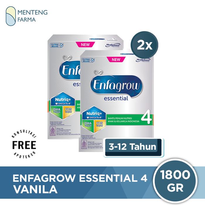 Gambar Enfagrow Essential 4 Vanila 1800 Gram - 2 Pcs dari Menteng Farma undefined Tokopedia