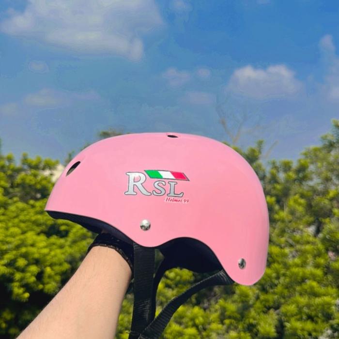 Gambar Helm Sepeda Acn Dewasa - Pink, POLOS dari Sinar Jaya Helm undefined Tokopedia